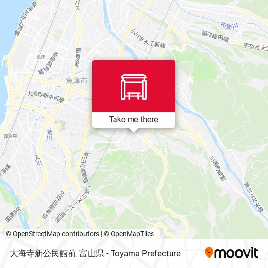 大海寺新公民館前 map