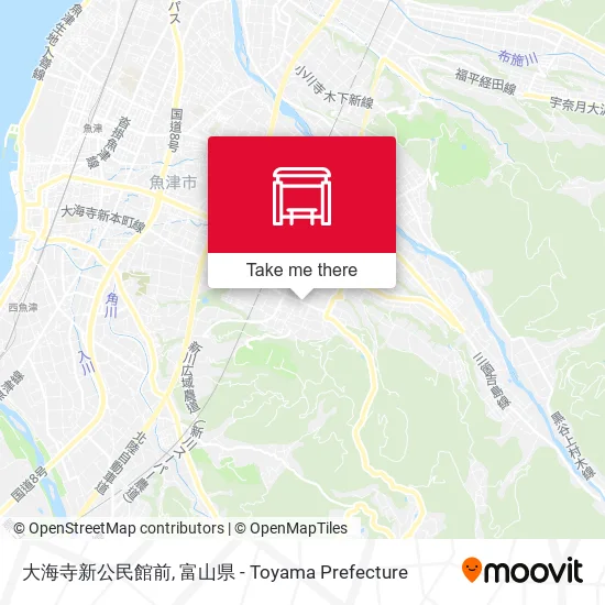 大海寺新公民館前 map