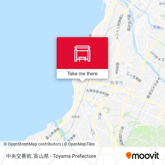 中央交番前 map