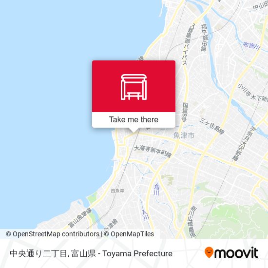 中央通り二丁目 map