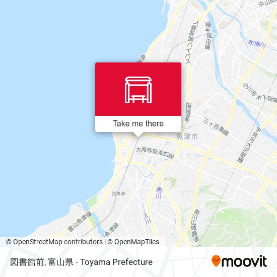 図書館前 map