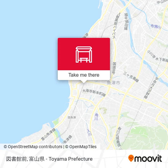 図書館前 map