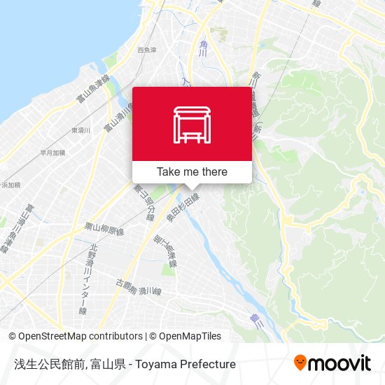 浅生公民館前 map