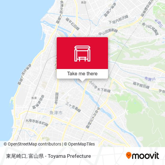 東尾崎口 map