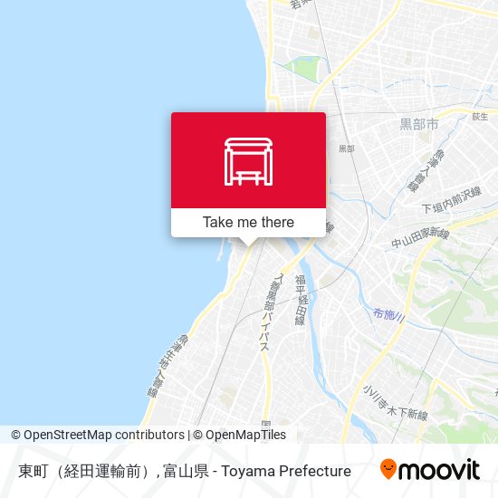 東町（経田運輸前） map