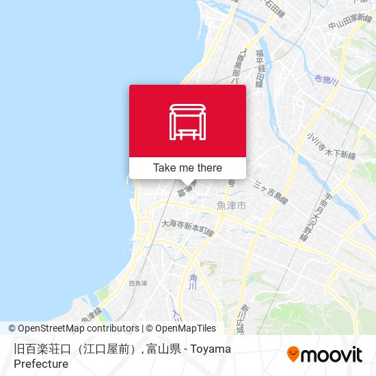 旧百楽荘口（江口屋前） map