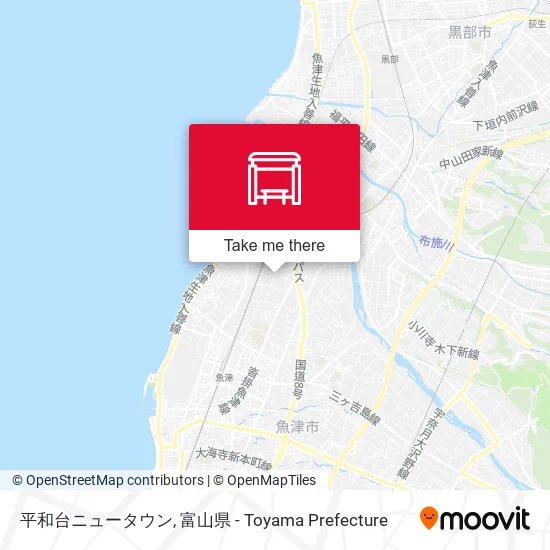 平和台ニュータウン map