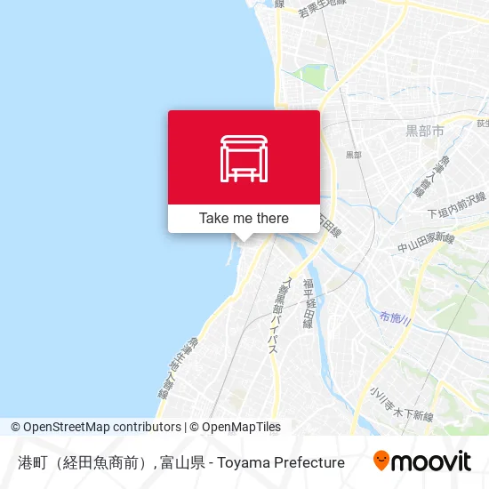 港町（経田魚商前） map