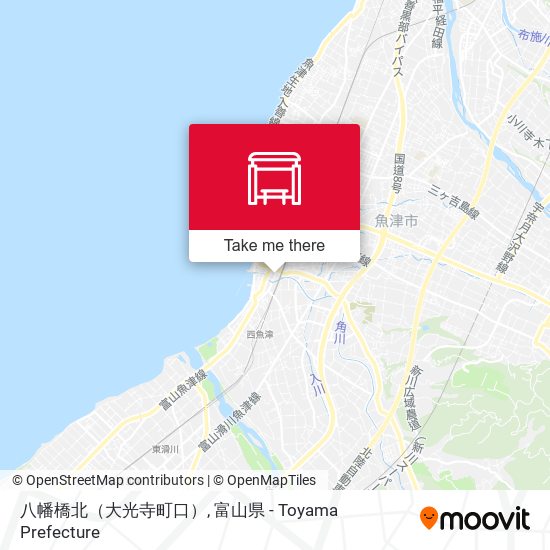 八幡橋北（大光寺町口） map