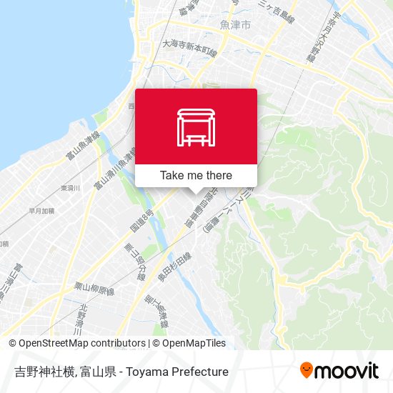 吉野神社横 map