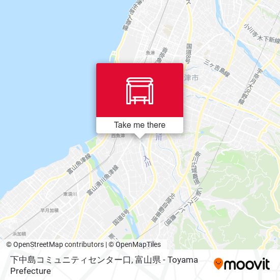 下中島コミュニティセンター口 map