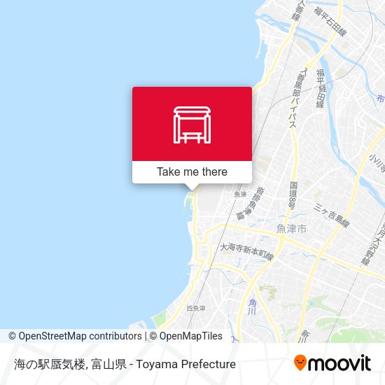 海の駅蜃気楼 map