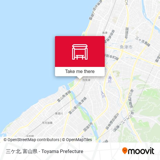 三ケ北 map