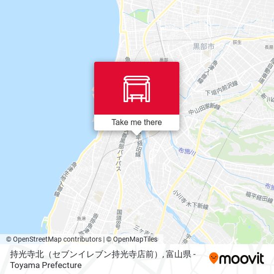 持光寺北（セブンイレブン持光寺店前） map