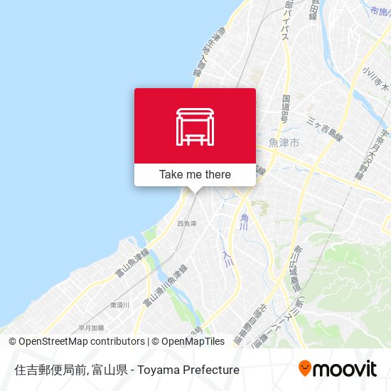 住吉郵便局前 map