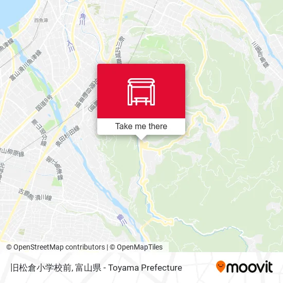 旧松倉小学校前 map