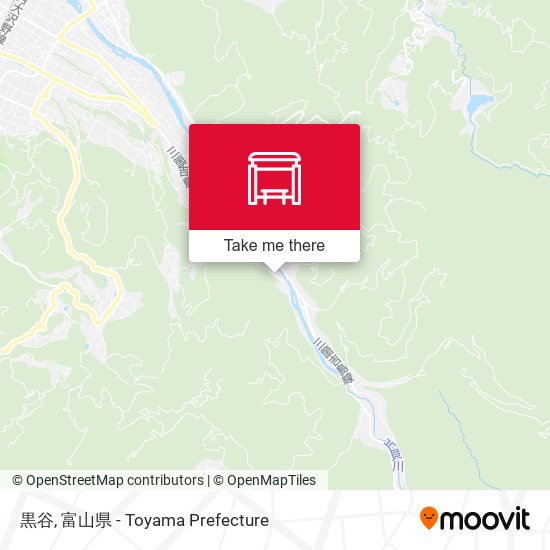 黒谷 map
