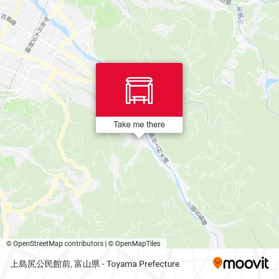 上島尻公民館前 map