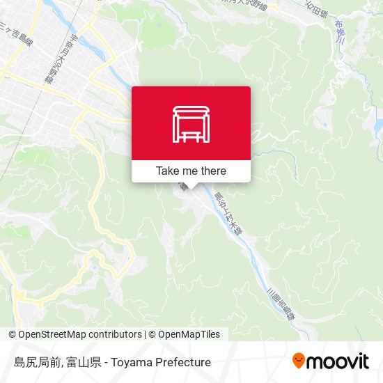 島尻局前 map