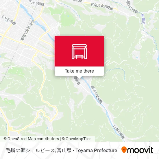 毛勝の郷シェルピース map