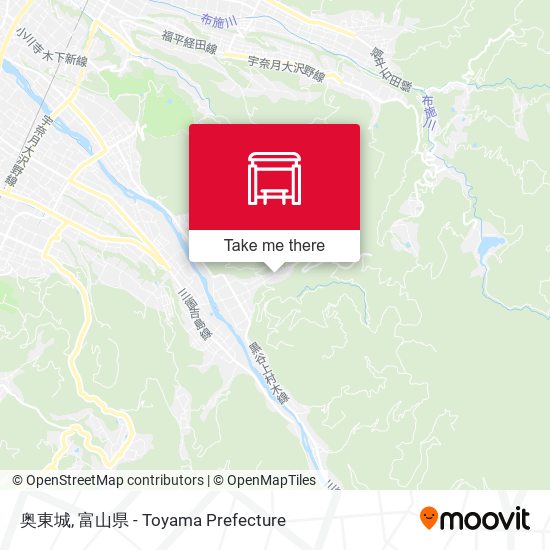 奥東城 map