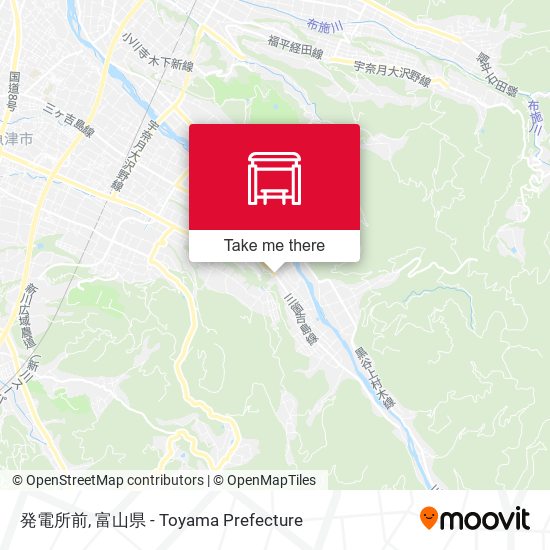 発電所前 map