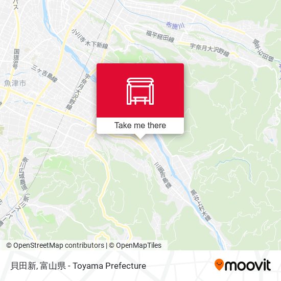 貝田新 map