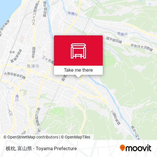 横枕 map
