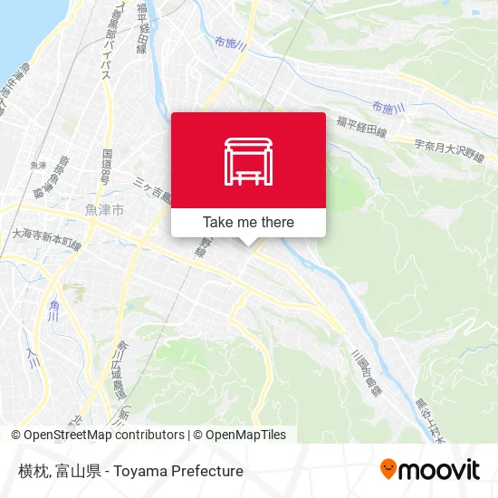横枕 map