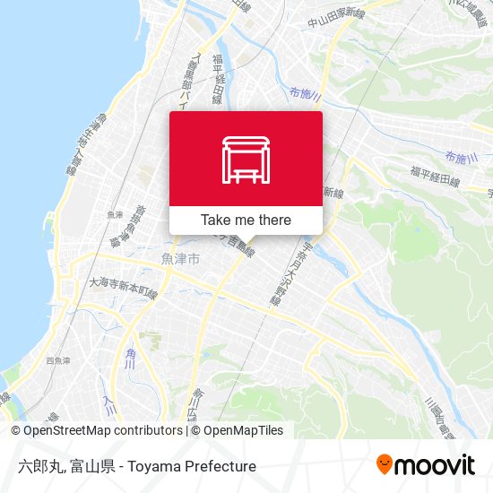 六郎丸 map