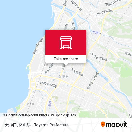 天神口 map