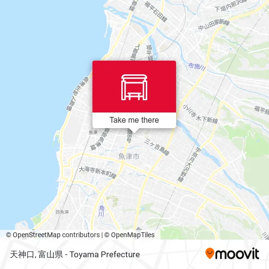 天神口 map