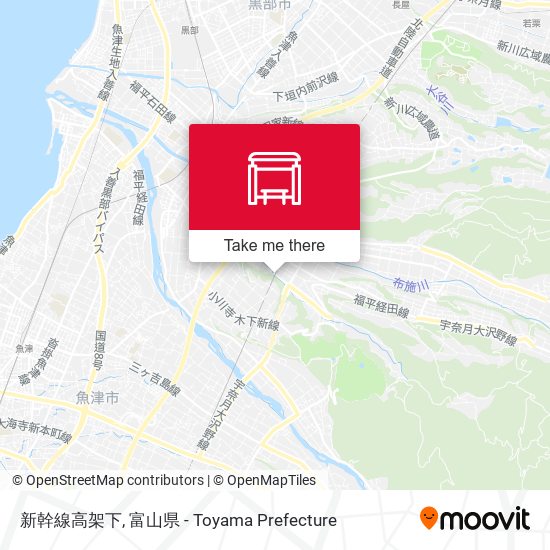 新幹線高架下 map