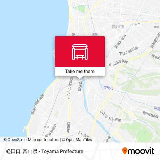 経田口 map