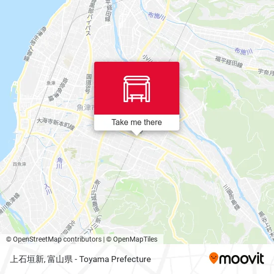 上石垣新 map