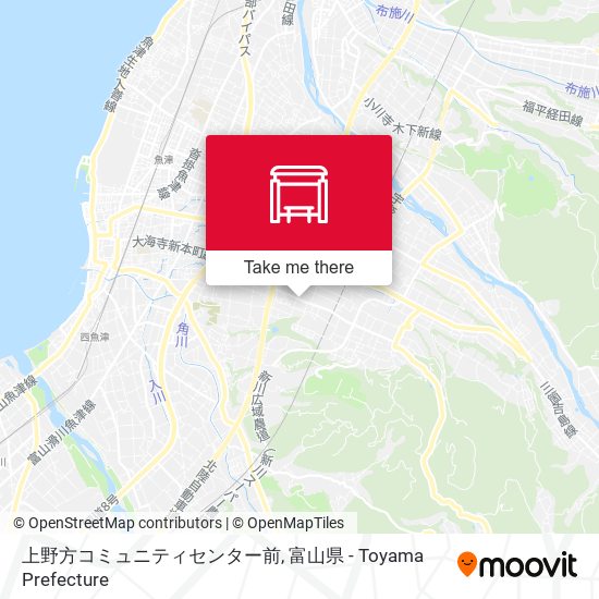 上野方コミュニティセンター前 map