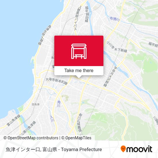 魚津インター口 map