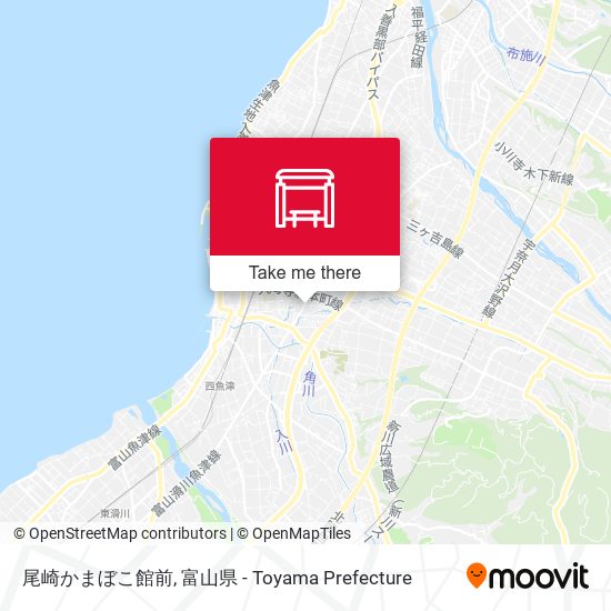 尾崎かまぼこ館前 map