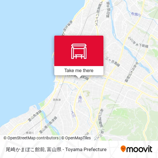 尾崎かまぼこ館前 map