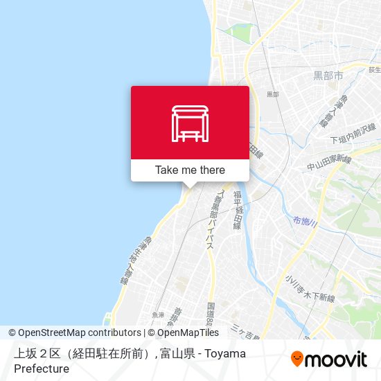 上坂２区（経田駐在所前） map