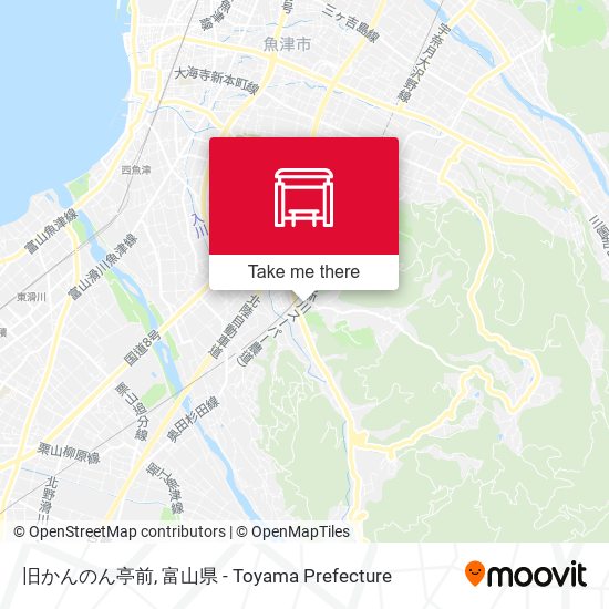 旧かんのん亭前 map