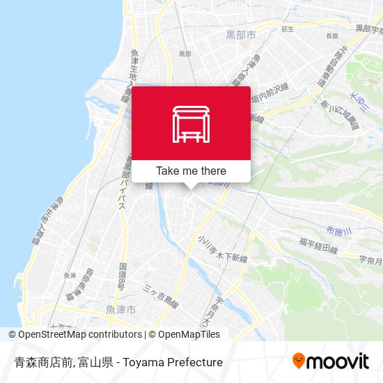 青森商店前 map