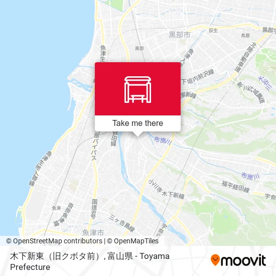 木下新東（旧クボタ前） map