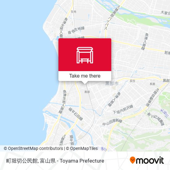 町堀切公民館 map