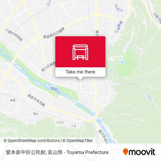 愛本新中区公民館 map