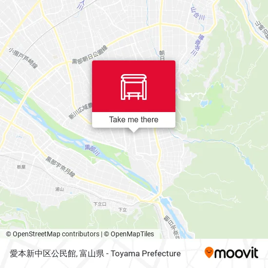 愛本新中区公民館 map