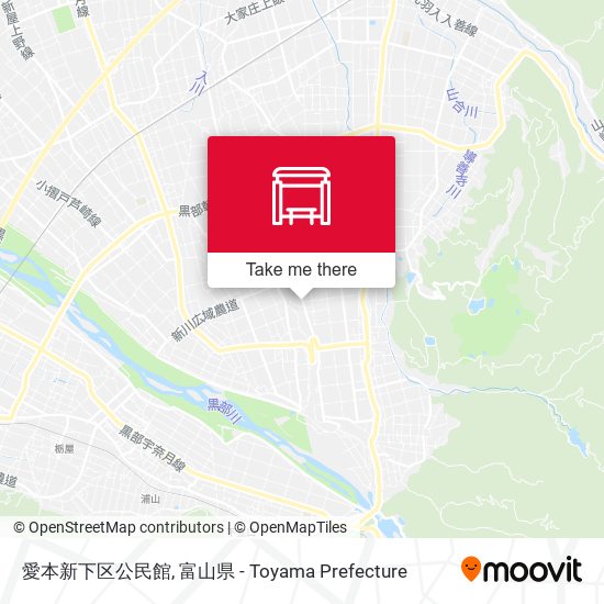 愛本新下区公民館 map
