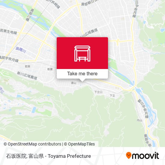 石坂医院 map