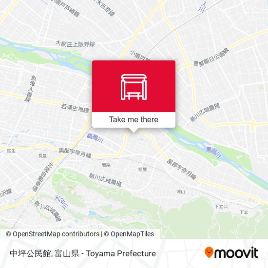 中坪公民館 map