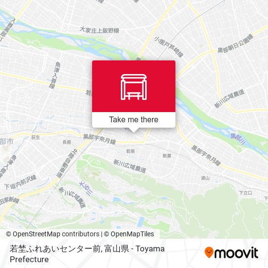 若埜ふれあいセンター前 map